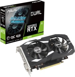 Carte graphique Nvidia GeForce RTX 3050 OC 6 Go GDDR6 Edition de la marque Asus