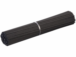 150 bâtonnets en rotin noirs pour diffuseurs de parfums