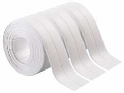 3 bandes d'étanchéité 28 mm x 4 m - coloris blanc
