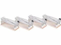 4 pièges à souris inoffensifs pour intérieur et extérieur