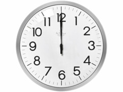 Horloge murale analogique radio-pilotée Ø 33 cm