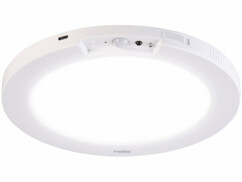 Plafonnier LED rechargeable télécommandé avec détecteur de mouvement
