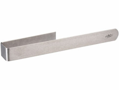 Porte-serviettes autocollant 37 cm - coloris argenté