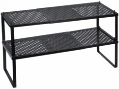 2 étagères à épices extensibles 38-60 cm en métal