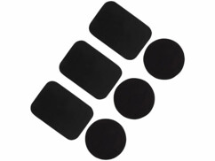 6 plaques magnétiques pour support smartphone