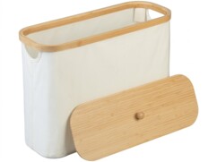 Boîte de rangement pour rouleaux de papier toilette - coloris beige
