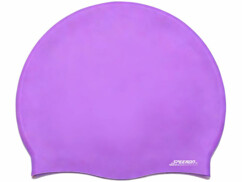 bonnet de bain en silicone pour enfant violet