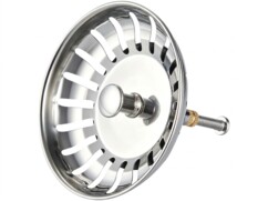 Bouchon d’évier universel pour bonde Ø 79 mm