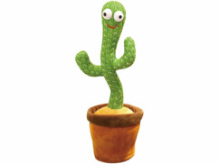 Cactus répéteur dansant et chantant à piles