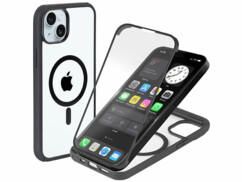 Coque antichoc intégrale 360° pour iPhone 15 compatible MagSafe