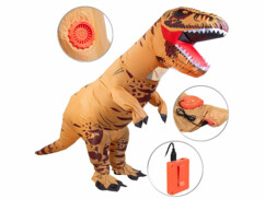 Costume gonflable T-Rex à piles pour adulte jusqu’à 1,90 m