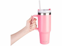 Mug Isotherme 600ml (20oz) Acier Inox - Double Paroi, Couvercle Anti-Fuite, Pour Café Chaud Ou Boisson Froide