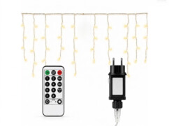 Guirlande stalactite LED d'extérieur télécommandée - 5 m
