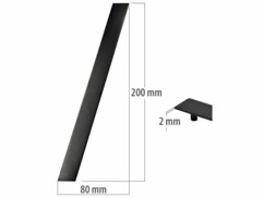Numéro de maison en métal "/"