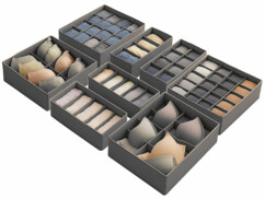 Organiseurs de rangement en tissu à 8 compartiments