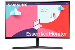 Écran PC LED large et incurvé 27" sans bords de la gamme Samsung Essential Monitor