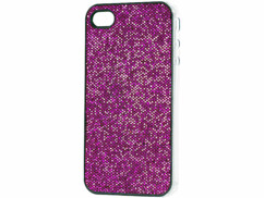 Coque de protection glamour pour iPhone rose pétillant