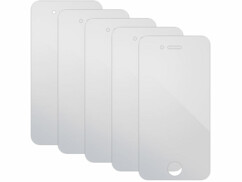 5 films protecteurs transparents pour écran iPhone 4 / 4S