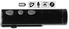 recepteur bluetooth jack pour casque audio avec micro pour fonction lit mains libres callstel