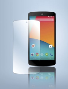 Façade de protection en verre trempé pour Google Nexus 5