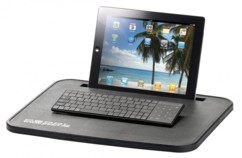 Station de travail avec support pour smartphone ou tablette