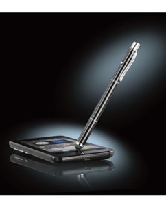 Stylet smartphone et tablette avec pointeur laser