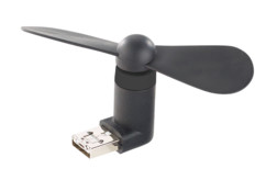 mini ventilateur avec prise micro usb pour smartphones et tablettes callstel