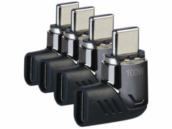 Pack de 4 adaptateurs USB-C coudés avec prise magnétique de la marque Callstel