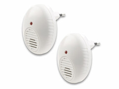 2 anti-nuisibles à ultrasons pour prise de courant TS-510