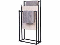 Porte-serviettes à 3 barres en métal