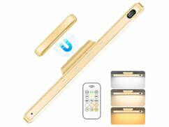 Réglette LED CCT rechargeable télécommandée avec capteur PIR 