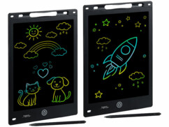 2 ardoises tablettes LCD 10" - coloris noir