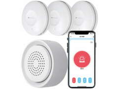 3 détecteurs d'eau connectés 90 dB XMD-120