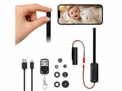 Caméra bouton 4K rechargeable télécommandée DV-965 avec détecteur de mouvement