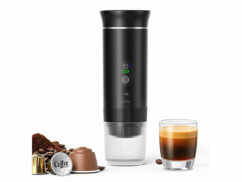 Machine à expresso nomade rechargeable avec bouilloire intégrée