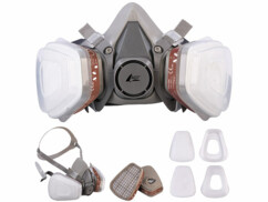 Masque de protection respiratoire réutilisable AS-100 sous différents angles