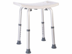 Tabouret de douche antidérapant réglable en hauteur