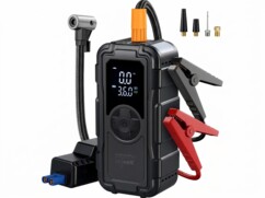 Booster pour batterie auto PB-855 avec compresseur, batterie externe USB et lampe de poche LED