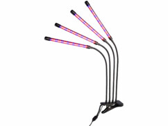 Lampe de croissance USB avec LED à spectre complet - 4 cols de cygne