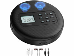 Lecteur CD portatif rechargeable avec fonction bluetooth