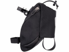 Sacoche de selle 1 L pour vélo avec porte bidon