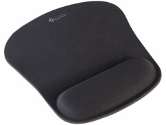 Tapis de souris ergonomique avec repose poignet en mousse à mémoire de forme