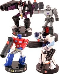 4 figurines à collectionner Transformers Attacktix