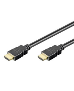 Câble HDMI vers HDMI haut débit compatible 4K et 3D 1 m de la marque Goobay