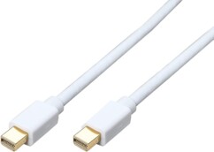 Câble Mini Displayport blanc - 1 m