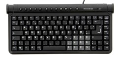 Clavier Minimax Bilingue Français / Arabe - Noir
