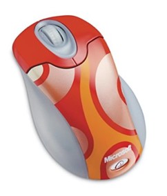 Souris optique sans-fil Microsoft ''Groovy''