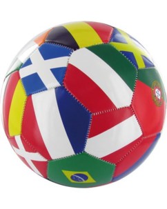 Ballon de Football ''Drapeaux du Monde''