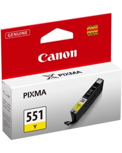 Cartouche originale Canon CLI-551 jaune