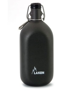 Gourde à étrier 1L couleur anthracite brillant - Laken